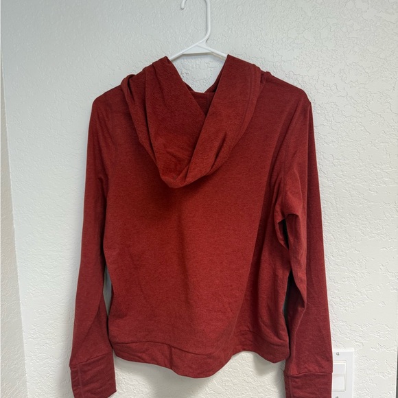 Vuori Rust Red Hooded Pullover Sweatshirt M - Picture 2 of 2